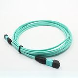 MTP MPO Om3 Aqua 12cores Fiber Optic Cable