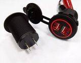 Car Cigarette Lighter Socket Splitter Charger Power Adapter Outlet Dual USB 12V