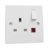 13A Power Plug Socket Switch with Neon Light
