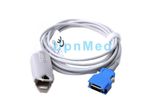 Nihon Kohden Opv-3100 Adult Finger Clip SpO2 Sensor, 20pin
