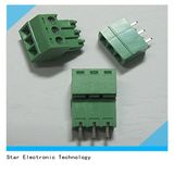 Straight 3 Pin Way Pitch 3.81mm Screw Terminal Block Connector Pluggable Type with Pin