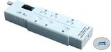 6 Outlets Power Socket, Power Strip with UL Approval (RPU-FL-TP6S3-U)