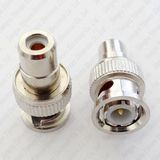BNC Male Plug to RCA Female/Male Jack Coax Cable Video Adapter Connector CCTV Camera