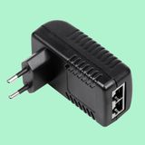 24W Black Poe Power Adapter