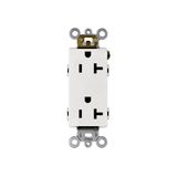 Huaya 20A, 125volt, T-Type Decora Duplex Receptacle UL Approval