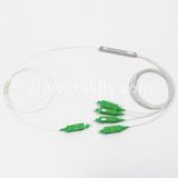 Customized Mini Mode 0.9mm 1 to 4 Way Sc APC PLC Optic Splitter