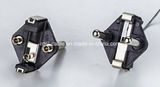 16A PC Material European/Germany Hollow Power Plug 2 Pins Turkey Schuko Plug Insert