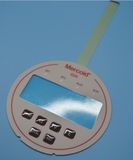 Embossed Domes Membrane Switch for Medical Equipment with LCD Window