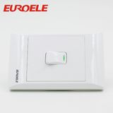 Creative Design PC White Color 1 Gang Wall Switch