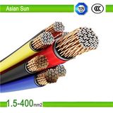 Low Voltage PVC Sheath Electrical Power Cable with XLPE Insulation