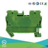 PA66 Spring Terminal Blocks Jut3-4PE Landing Ground Earth Connector