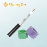High Speed Telecommunication 75 Ohm Coaxial RCA Cable