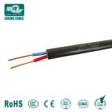 Electrical House Wire - Copper Core PVC Insulated 2 Cores BVVB Flat Cable / Electrical Wire Flat Cable