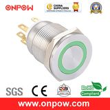 Onpow 19mm Metal Pushbutton Switch (LAS1GQPF-11E/B/12V/S, CE, CCC, RoHS)