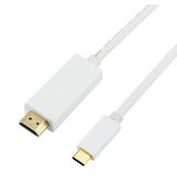 USB Type C Cable to HDMI External Video Cable Converter (C-HDMI-12B)