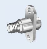 Bma Adaptor Male to SMA Female, Straight Flange Mount 2 Hole, Ack to Jack