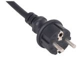 VDE Europe Plug Power Cord