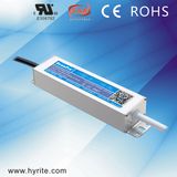 Slim Size & High Efficient 24V 30W IP67 LED Power Supply with Ce