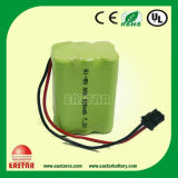 High Energy 7.2V AAA 800mAh Ni-MH Rechargeable Battery Pack, Recharge NiMH Batteries for LED Light, Helicopter, Power Tools