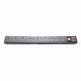 UK Plug Socket 8-Way 16A PDU St-Gbr (13L) N1508wkpbfe
