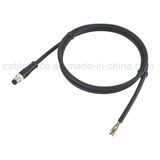 M8 8pin Male Straight CNC Screw Connector for Robotic Systems with Ce Certification