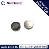 Mercury&Cadmium Free China Factory Bulk Alkaline Button Cell for Watch (1.5V AG13/LR44/357)