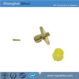 RF Connector SMA Straight Female Jack Flange for Rg086 Cable (SMA-KF-B2)