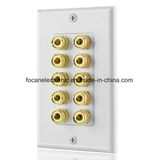 AV Wall Plate Wall Socket Face Plate