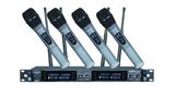 High Quality Professional Wireless Microphone UHF Wireless Handheld Microphone 4 Channels