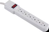 6 Outlets Surge Protector Power Strip with UL/cUL/ETL/cETL Approval--90J/270J/750J