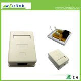 Best Price CAT6 UTP Faceplate Single Port Surface Box
