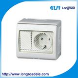 Waterproof 1 Way Switch and Socket (TGW-1GSTS)