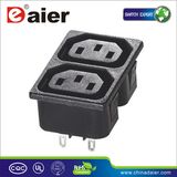 Universal Snap-in AC Power Socket
