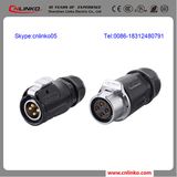 4 Pin Cable to Cable IP67 Connector for Lighting
