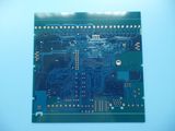 Immersion Gold PCB 4 Layer Printed Circuit Board Blue Soldermask