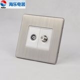 1 Gang Satellite Socket 1 Gang TV Socket