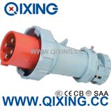 IEC 60309 125A 4p Red International Power Plugs