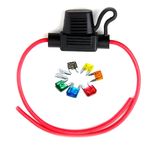 12V Waterproof Auto Automotive Mini Blade Inline Car Fuse Holder