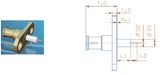 SMP Type Female 2 Hole Flange Mount Connector 04