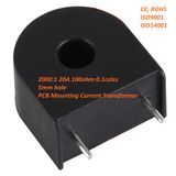 2000: 1 20A 100ohm 0.1calss 5mm Hole Mini PCB Mounting Current Transformer Zmct102AA