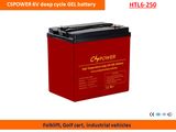 Cspower 6V250ah Deep Cycle Gel Battery for Golf Cart