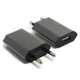 EU Plug for iPhone 4 4s 5 5s 5c Se USB Power EU USB Charger 1A Black Charges Mobiles & Small Devices