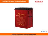 Cspower 6V310ah Deep Cycle Gel Battery for Folklift
