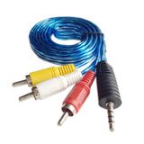 Audio Video Cable RCA Cable 3RCA to 3.5 Stereo for DVD Player
