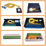 Rack Mounted Fiber Optical Terminal Box, 19 Inch PLC Splitter Box