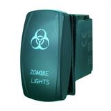 Laser Blue Boat Marine Rocker Switch Zombie Lights 20A 12V on/off LED Light