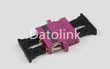 Violet mm Duplex Sc Adapter with Flange