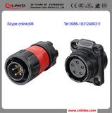 5pin Industrial Plug and Socket Motherboard Power Connectors for Power