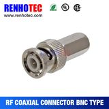 Male Twist on Cable Coaxial Connector BNC Plug for RG6 Rg59