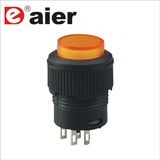 16mm on-off Latching 3V Lighted Pushbutton Switch